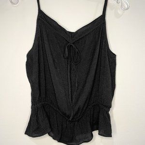 & Other Stories Black cami Sz 6